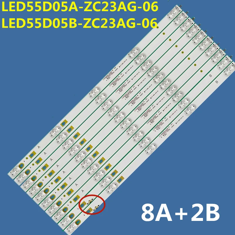 LED Backlight Strip LED55D05A-ZC23AG-06 LED55D05B-ZC23AG-06 55CE32110 H55E17 LU55C51 LS55A51 55M31 LED55D52 LS55H520N LS55H610X