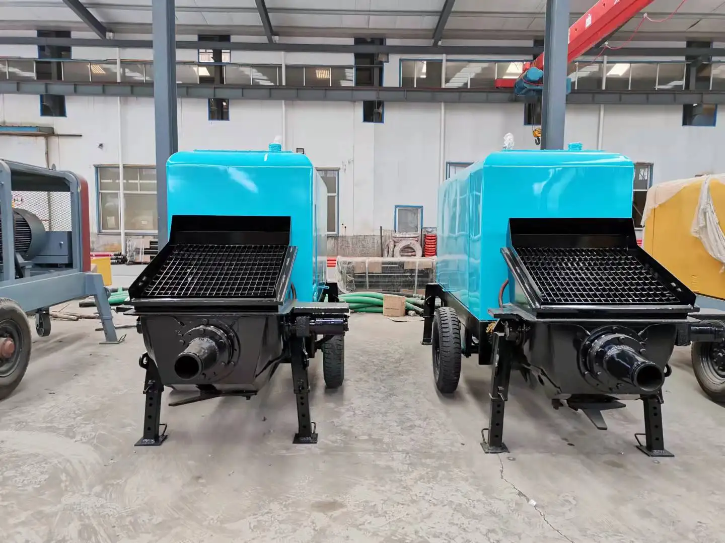 YG Customized Pumpcrete Machine Pumping Small Stationary Diesel Concrete Mini Pump