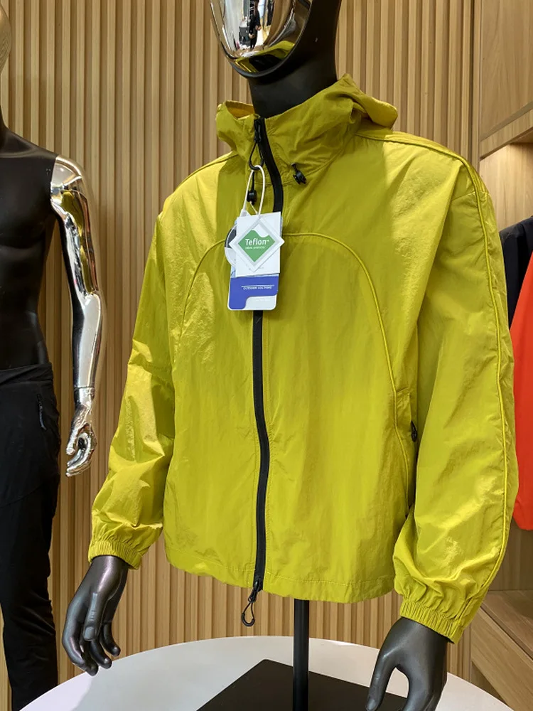 

Lightweight Breathable Outdoor Hooded Skin Jaet for Men And Women Qui Dry Waterproof Summer Uv Protection Coat