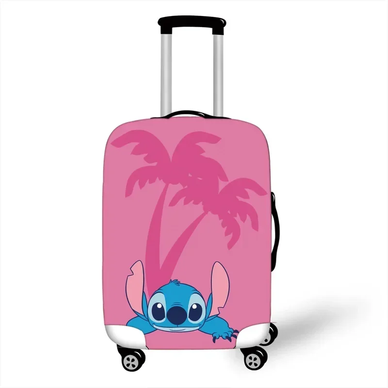 Disney Anime Stitch Luggage Protective Cover Zipper Suit for 18-20 Inch Bags Suitcase Covers Trolley Cover Travel Accessories