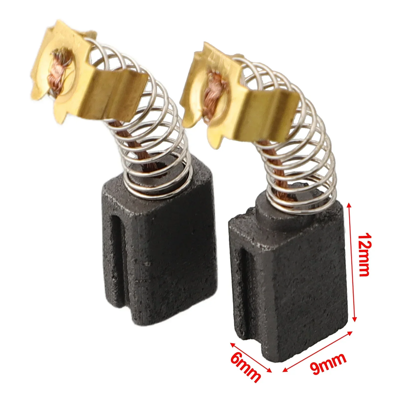 Nuove spazzole di carbone motore facile da usare pratici accessori da 10 pezzi smerigliatrice angolare CB325 / 459/303/419/203 componenti
