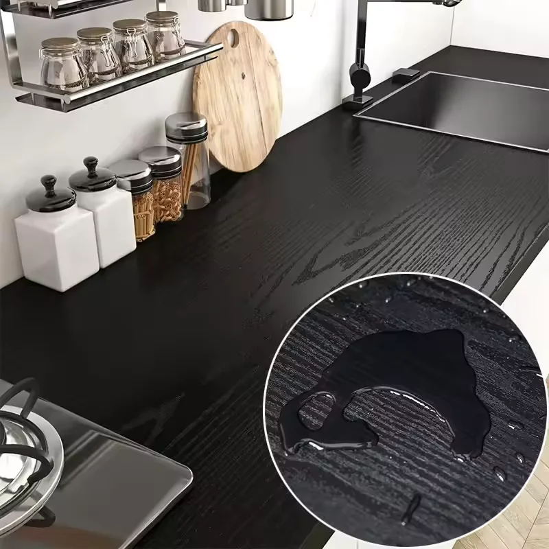 

1/3/5/10 м маслостойкие, устойчивые к плесени, влагостойкие и деревянные двери шкафа, самоклеящиеся настенные обои, украшение дома