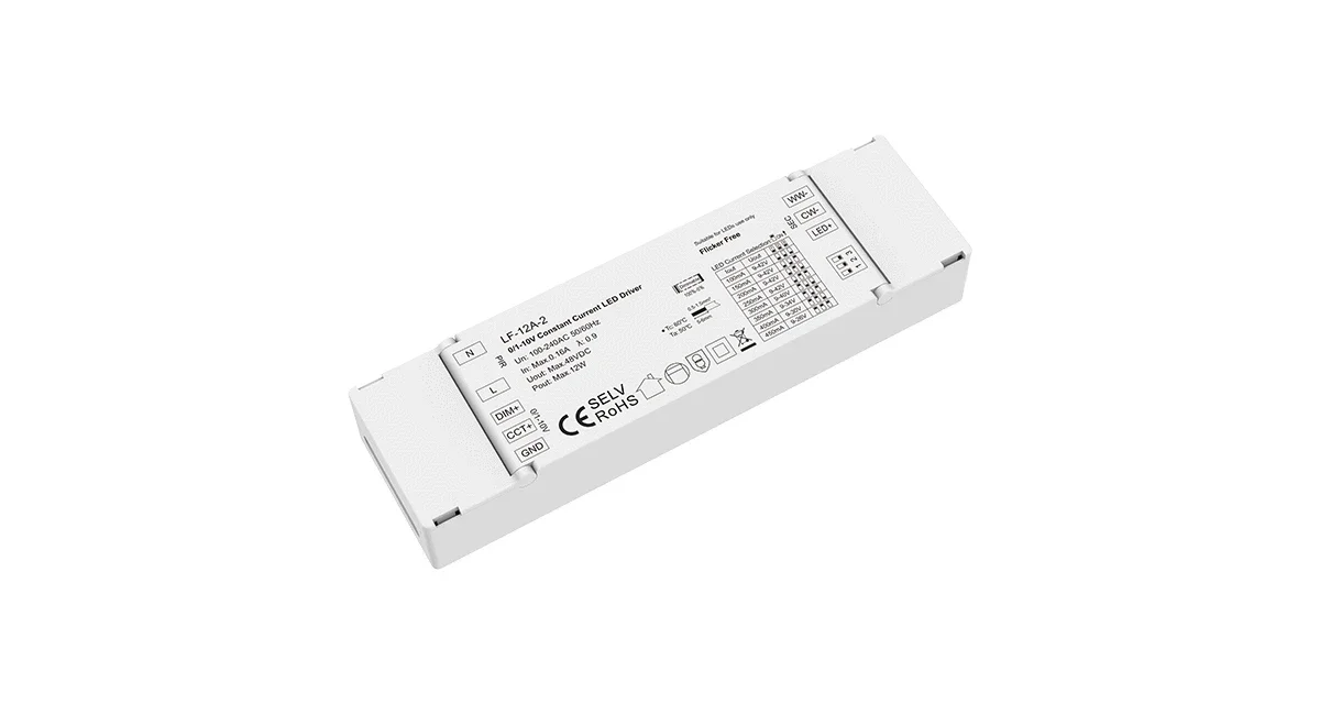 Imagem -04 - Corrente Constante Cct Led Driver 4in Escurecimento Interface para Downlight Spotlight Lâmpada Led Strip Novo 110v 2chx 100450 Mah