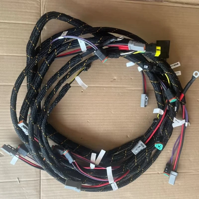 

Горячая новинка 2026: Жгут проводов управления вентилятором 560-7489 для экскаваторов Caterpillar, запчасти для жгутов проводов экскаваторов 330 GC