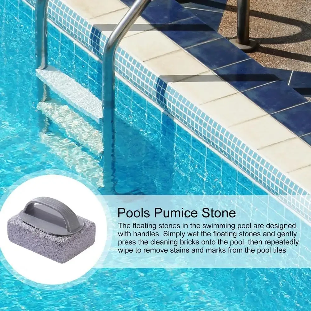 

Handheld Pool Tile Cleaning Brick Cleaning Brush Calcium Remover Pools Pumice Stone Outdoor Swimming Pool