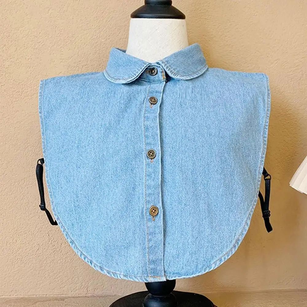 Fashion Fake Collar Blouse Vintage Detachable Shirt False Collar Lapel Blouse Top Women Clothes Accessories