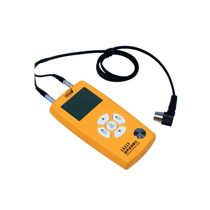 Linshang LS213 UTM UTG UT medidor de espesor ultrasónico probador herramienta de medición devoción de medición para tubo de Metal pared acero