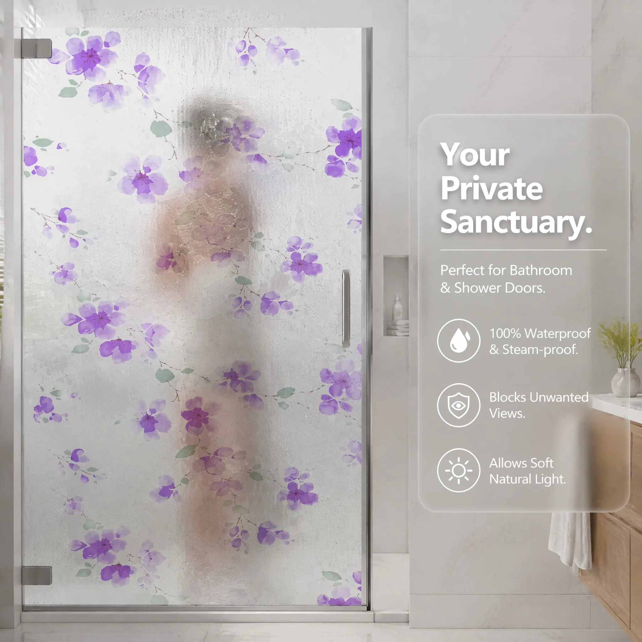 Privacy Stripe Frosted Window  - Window Insulation Film recension och pris