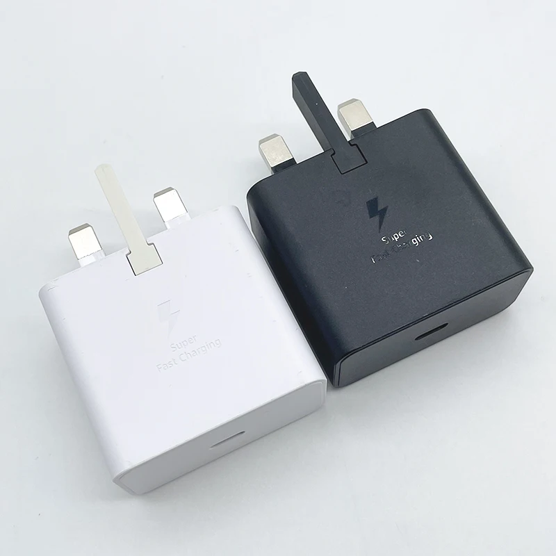 Samsung 25W T2510 UK-Stecker Superschnell-Ladeadapter für Galaxy Z Flip Fold 2 3 4 5 6 7 Note 10 20 S25 S24 S23 S22 S21 S20 Ultra – Detail 6
