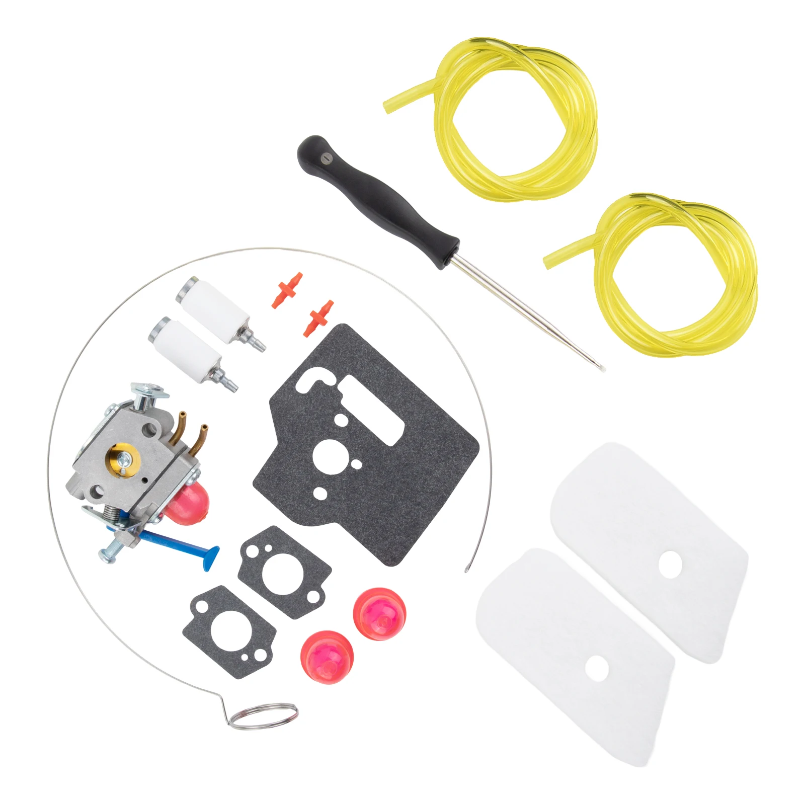 

High Performance Carburetor Kit for String Trimmer Models For 124C 124L and More Comprehensive Installation Set