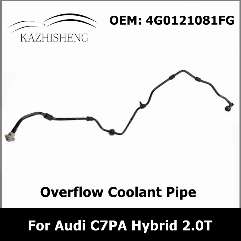 

4G0121081FG дренажный шланг двигателя, шланг радиатора, переливная охлаждающая труба для Audi C7PA Hybrid 2,0 T