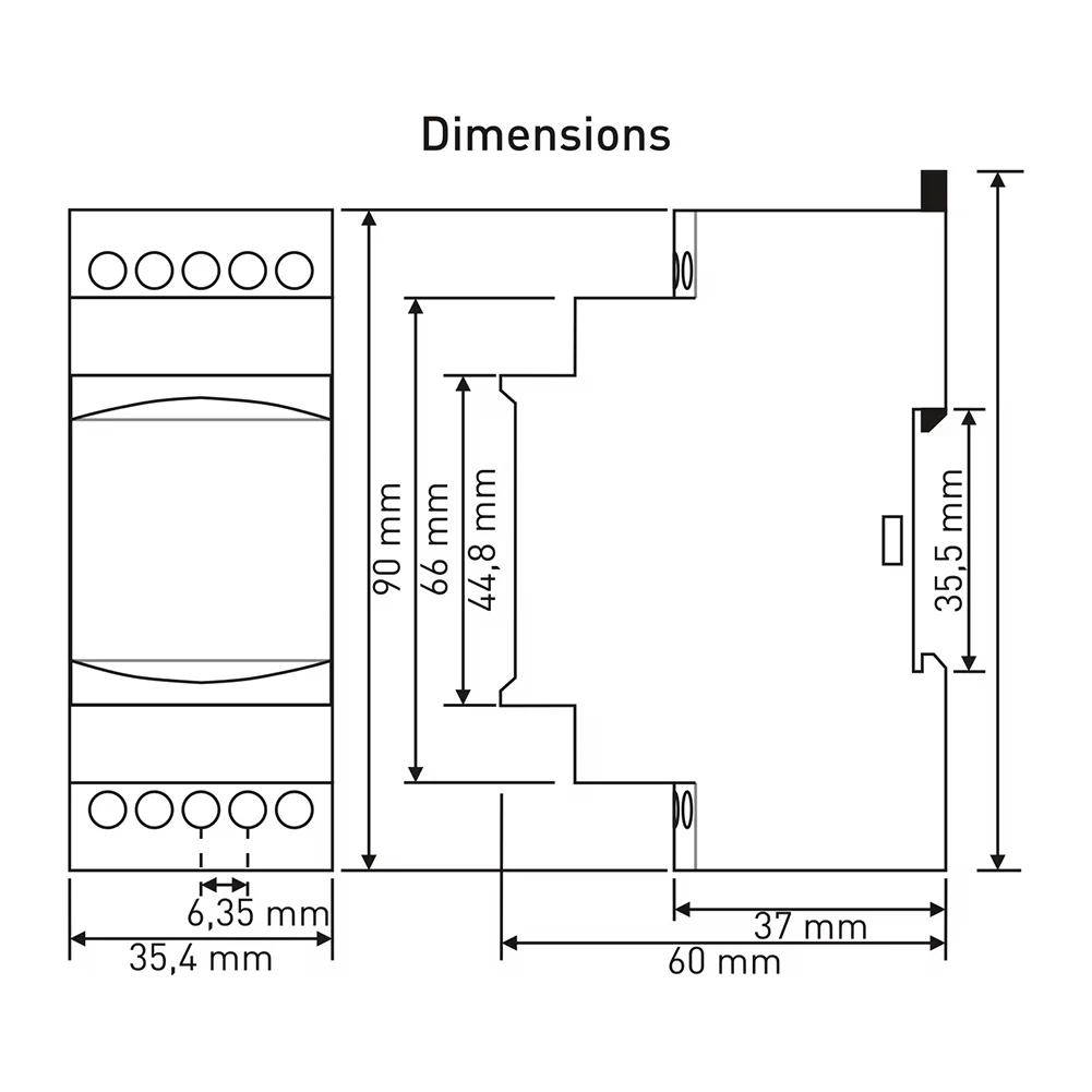 Motor Protection 220V AC Relay Delay 0.5-20s High 230-300V OFF High Low Voltage Protection Relay AC Protection