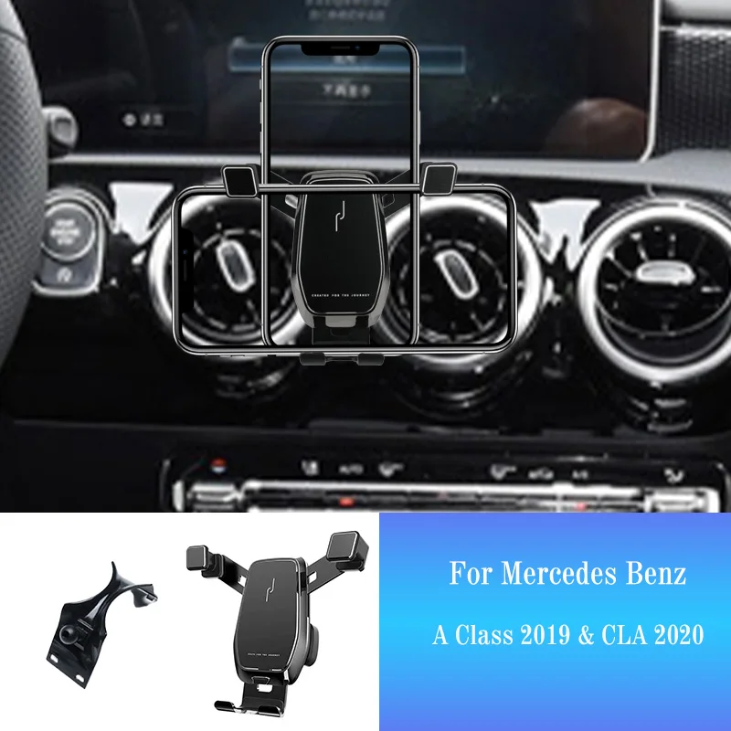 

Car Phone Holder for Mercedes Benz W177 A Class A180/200/220 W118 CLA CLA200/260 GPS Stand Mobile Smartphone Support Accessories