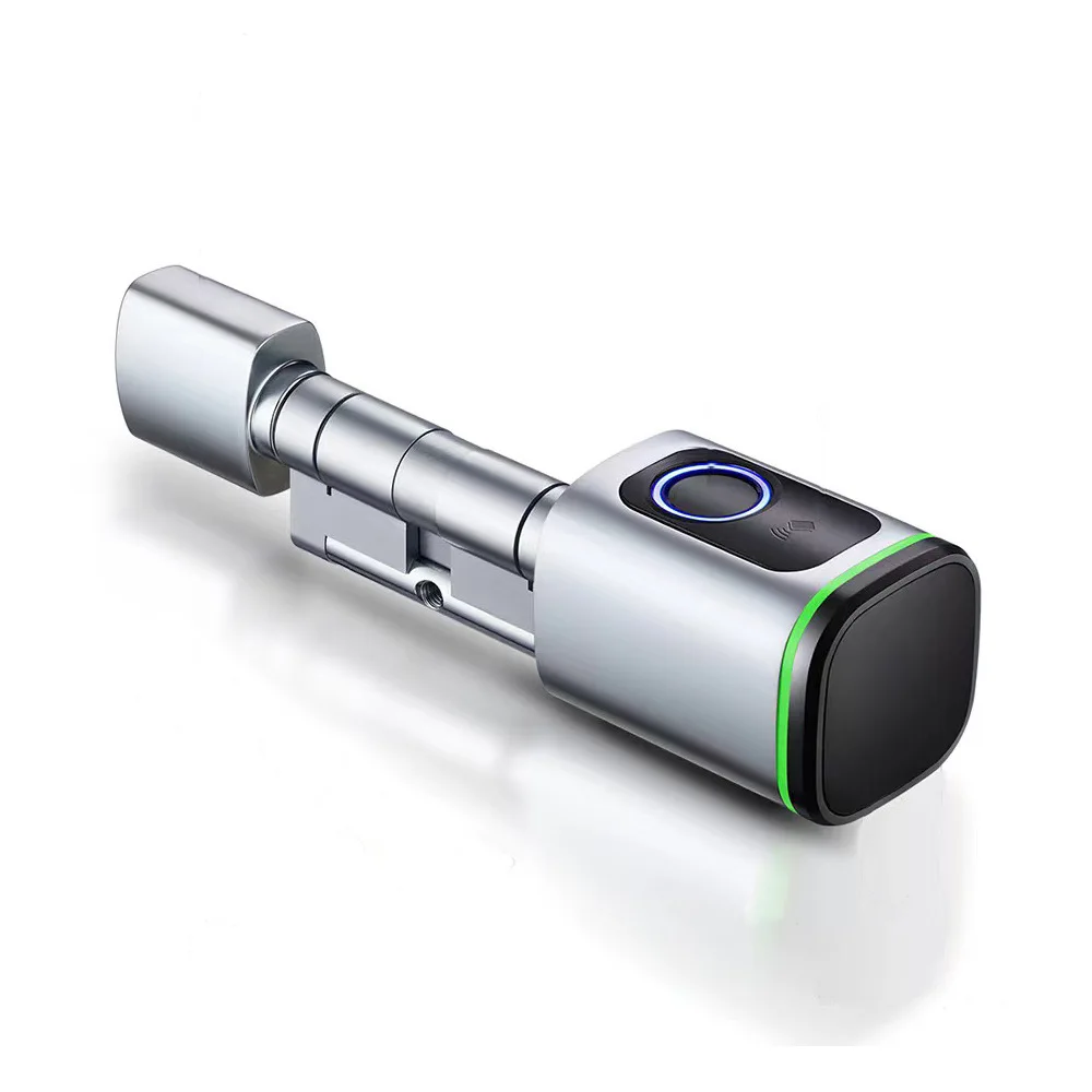 

Fingerprint Smart Lock Wooden Door Smart Lock Cylinder Lock Whole House Smart Remote Unlocking