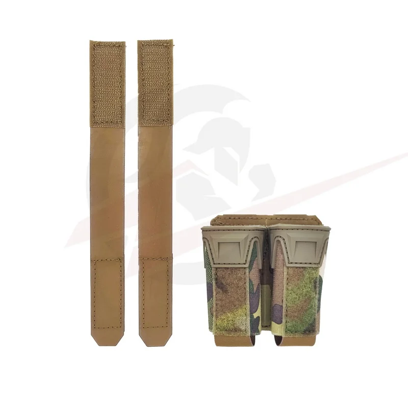 Bolsa táctica doble portarrevistas 9mm MOLLE para pistolas - imagen 4