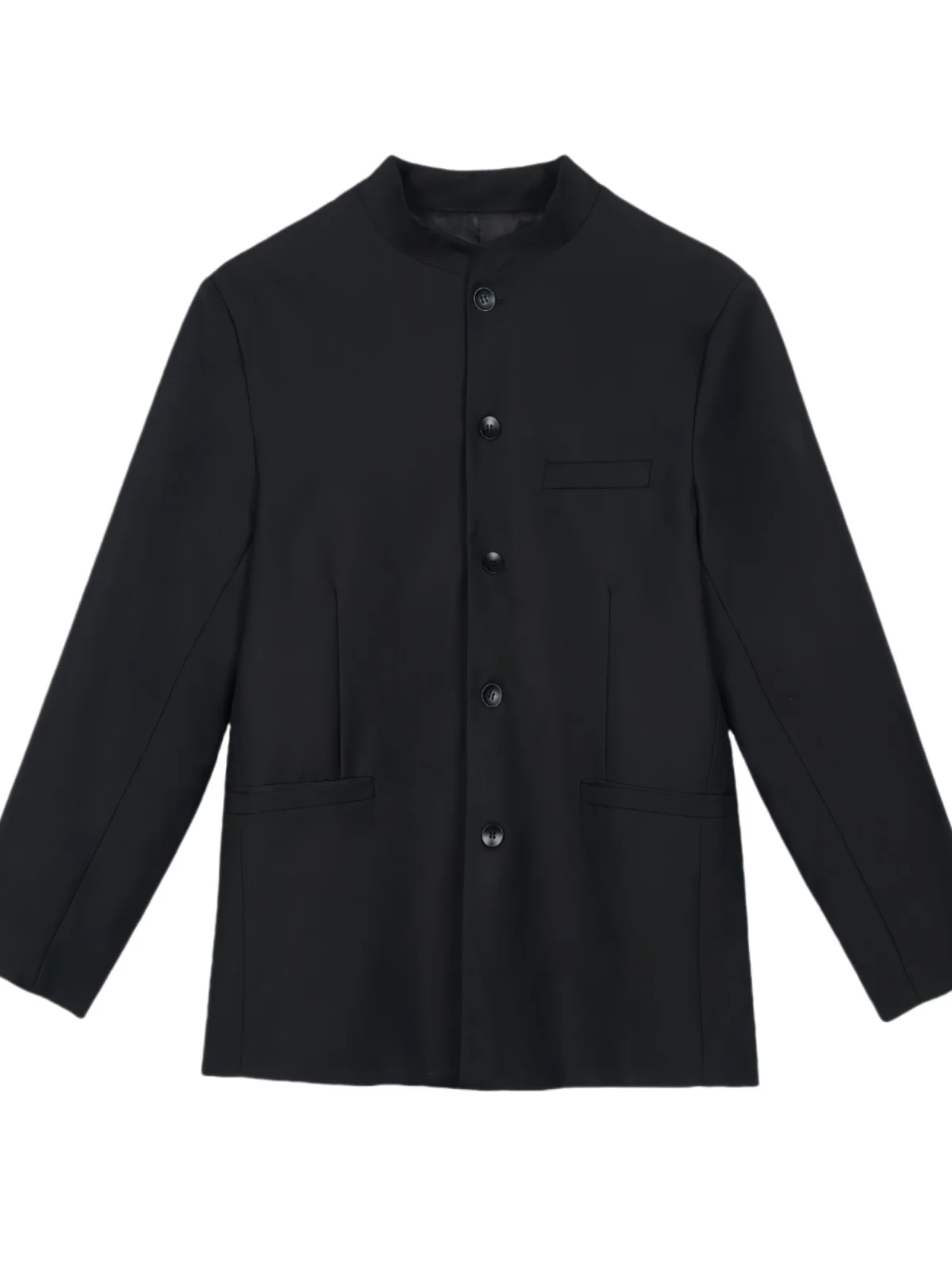 

Новый китайский мужской костюм Jaet Zhaoanhe с воротником-стойкой, пальто, модная повседневная одежда в стиле вестерн, весенне-осенний сезон