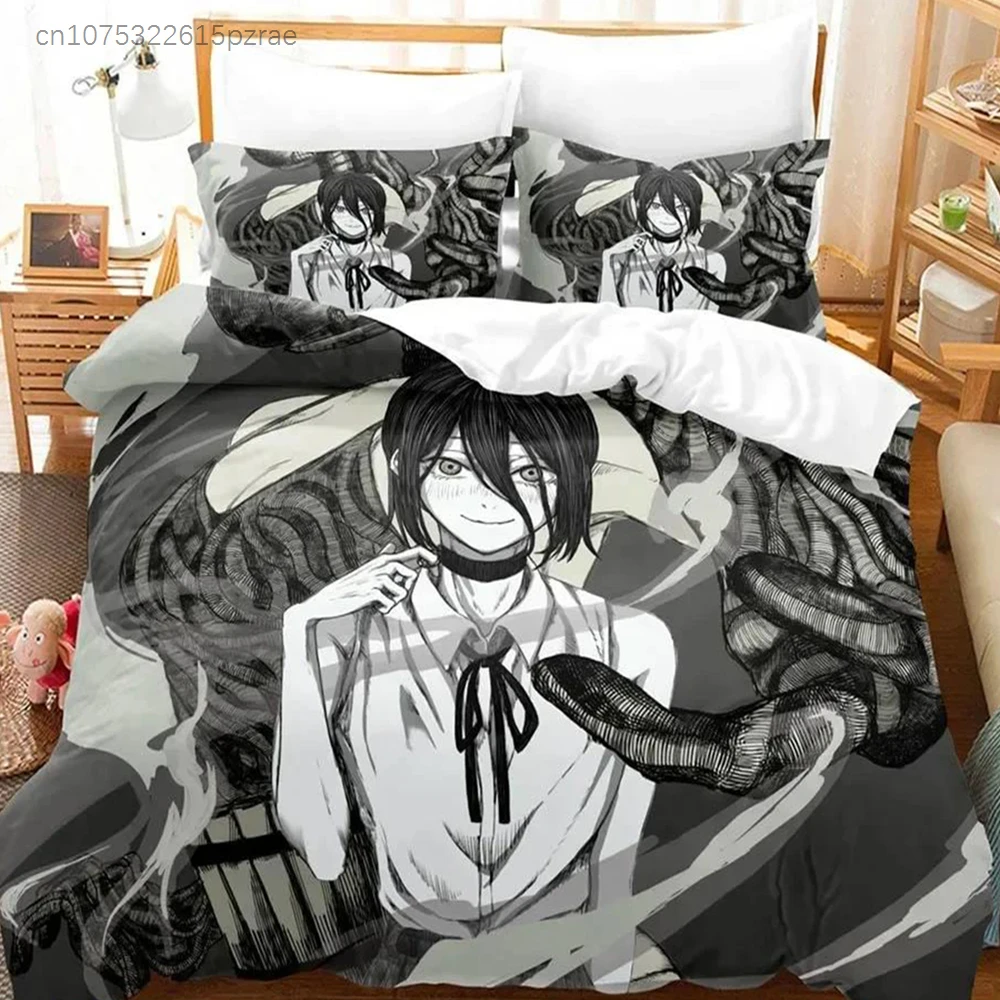 Fashion 3D People Saw Bedding Sets Duvet Cover Set With Pillowcase Twin Full Queen King Bedclothes Bed Linen Customizable