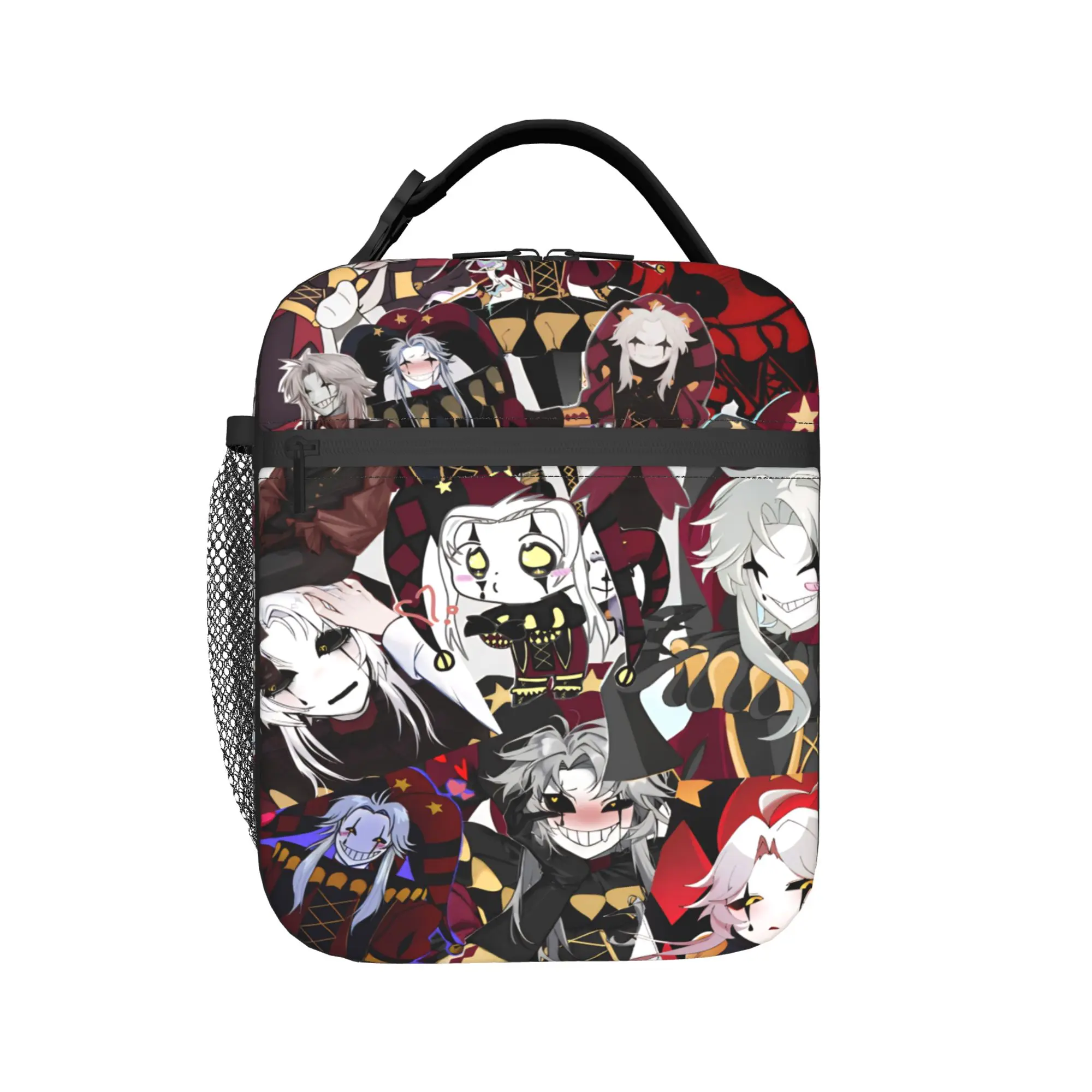 Lunch Boxes Pierrots The Freak Circus Accessories  Lunch Food Box Causal Cooler Thermal Bento Box For School