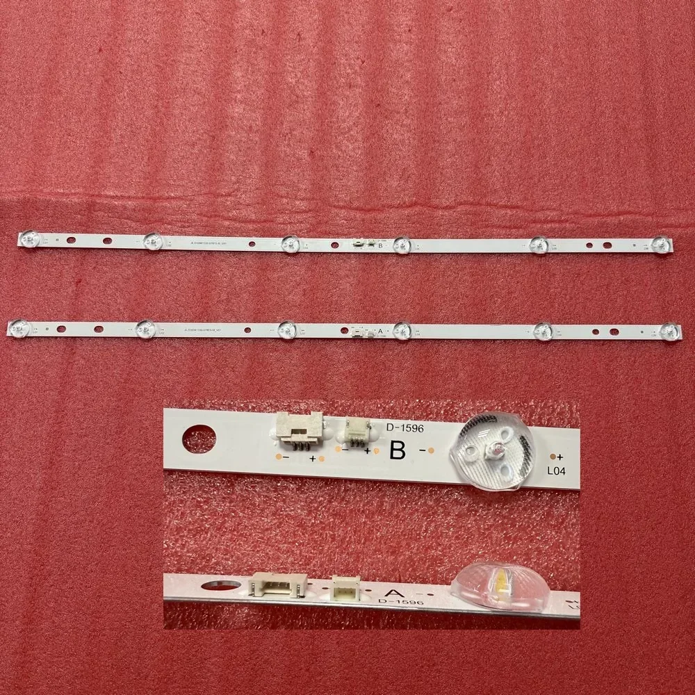 

2 шт./компл. светодиодная лента для JVC LT-32C600 LT-32C705 LT-32C3210 Hitachi 32HEV210U 32HE1100 32HE2100 32HE4100 AR32DLEDSM LUX0132009