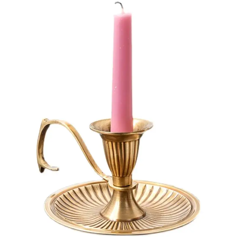 

Винтажный латунный подсвечник в виде мыши, ручная работа, статуэтки животных для декора стола, настольные фигурки