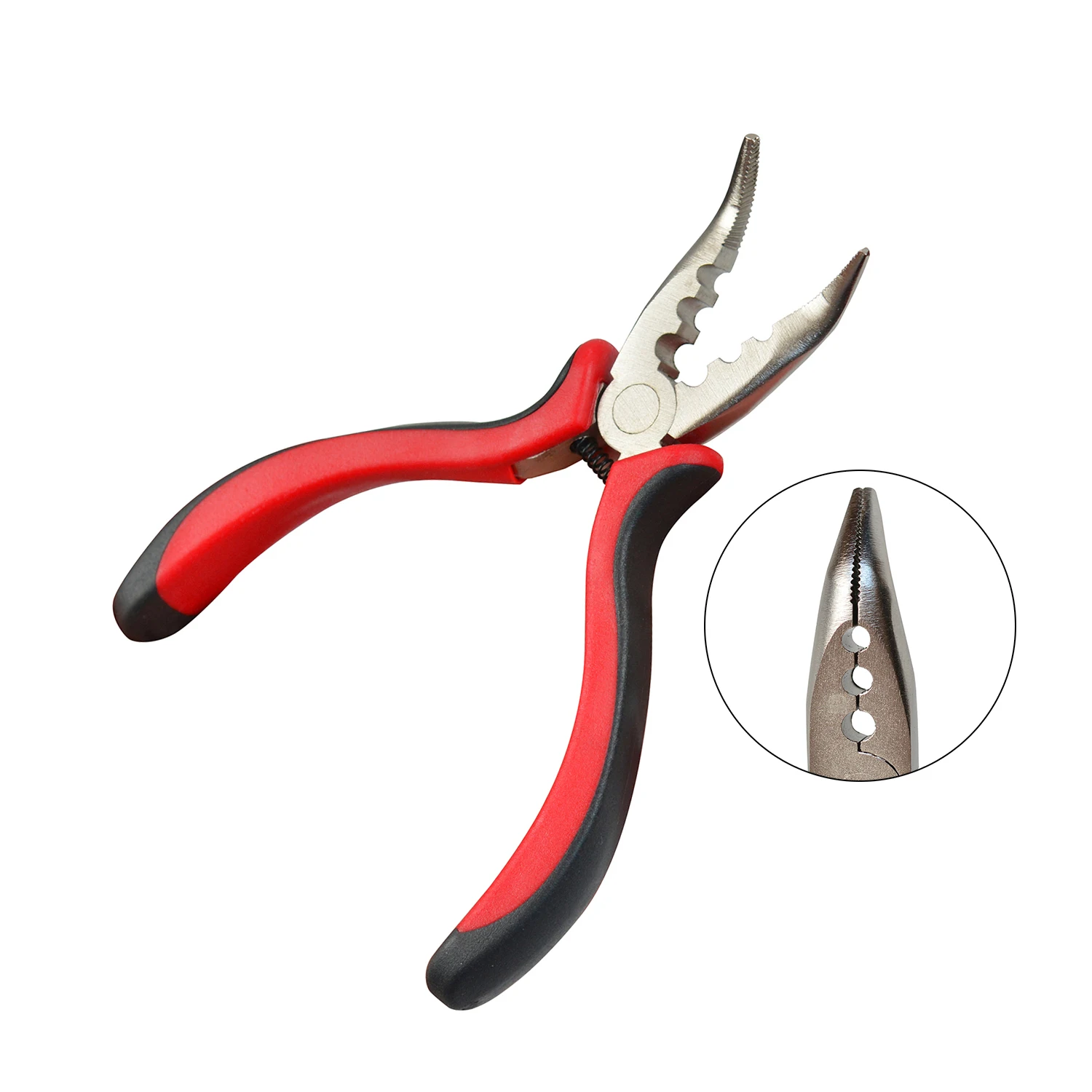 

Bend Tip Hair Pliers With 3 holes DIY Hair Extensions Tool for Micro Rings /Links/Beads & Feather Hair Extensions