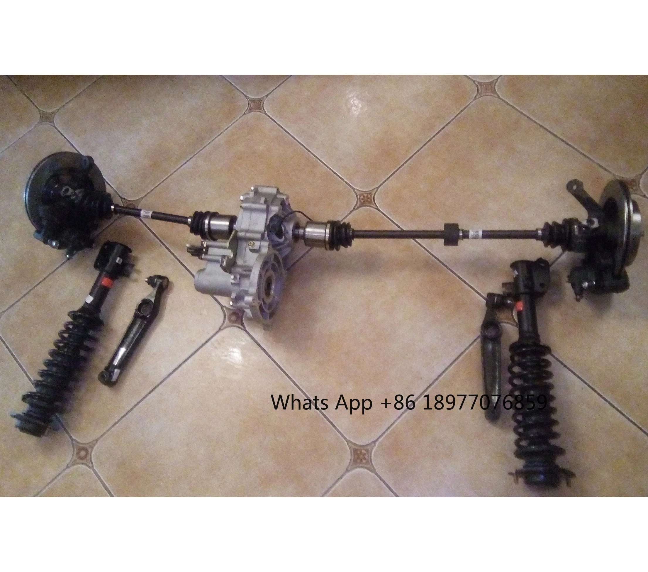 2 Speed Electric Motor Driving Independent Hanging Axle