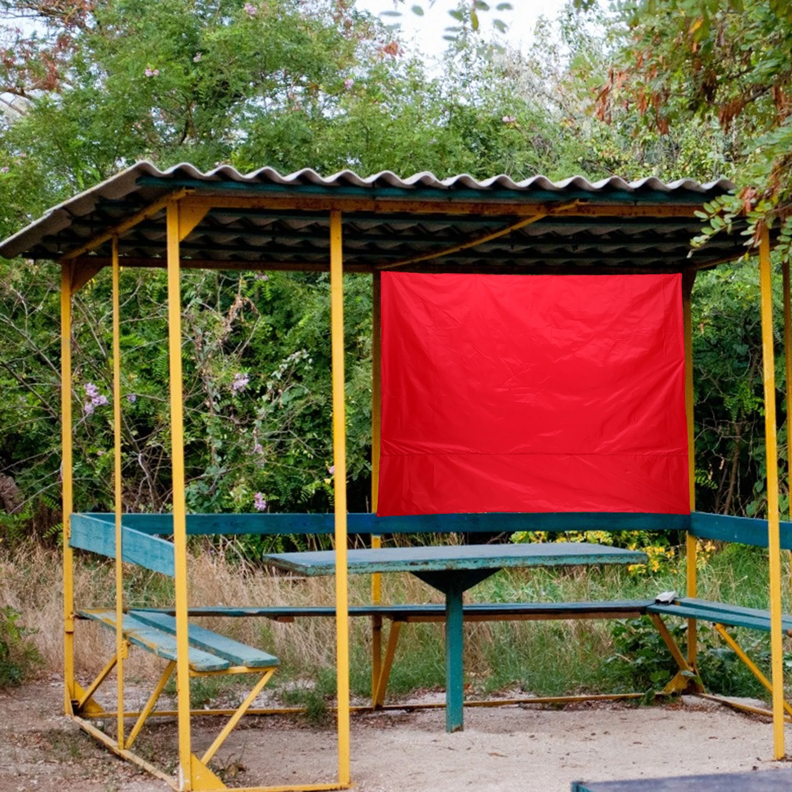 

Multi Purpose Oxford Cloth Canopy Cover Waterproof Cover Outdoor Gazebo Awning Cover Shade Cloth 1pc