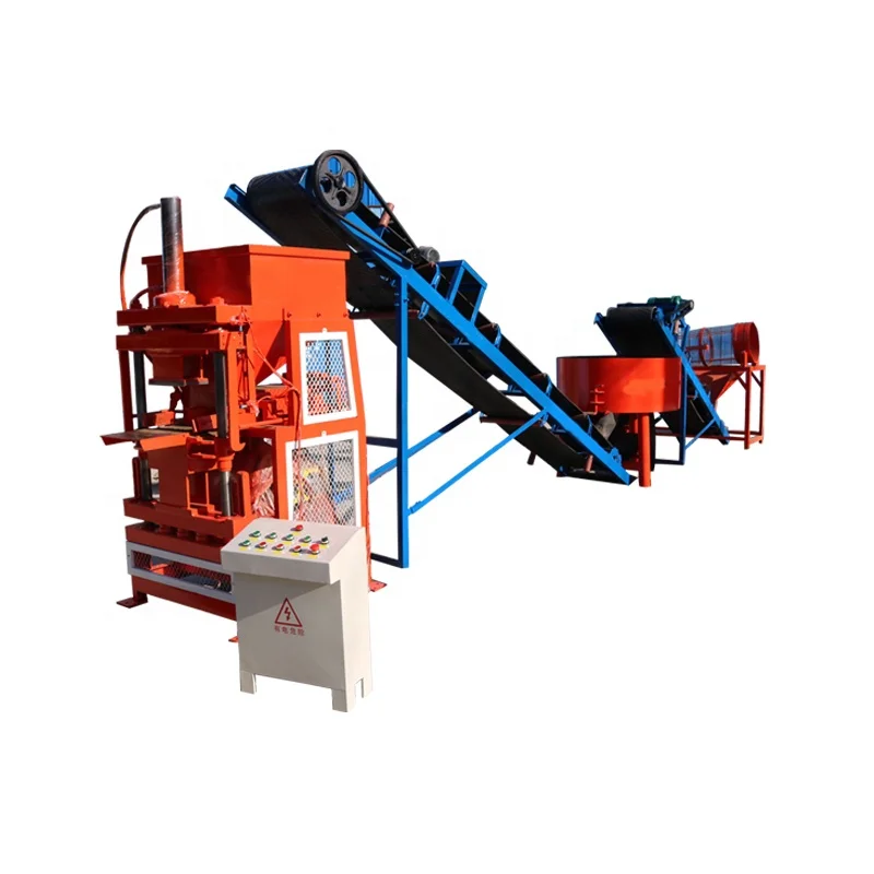 YG 2-10 Low Price Investment High Profit Business Automatic Clay Brick Interlock Block Making Machine for Building China Factory
