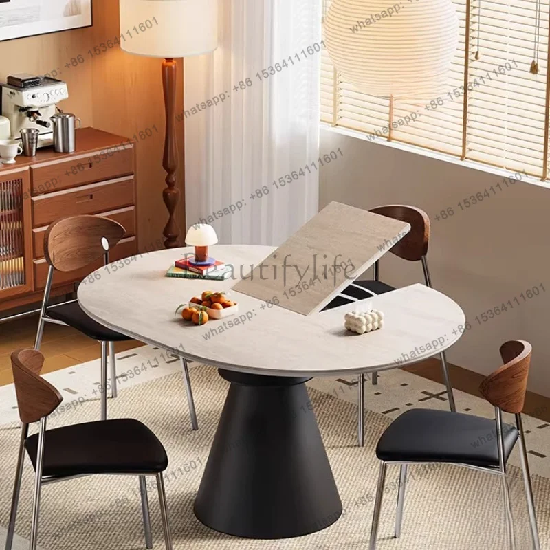 Kitchen Restaurant Dining Table Luxury Nordic Lounge Wood Dining Table Reception Space Saving Mesas De Jantar Kitchen Furniture