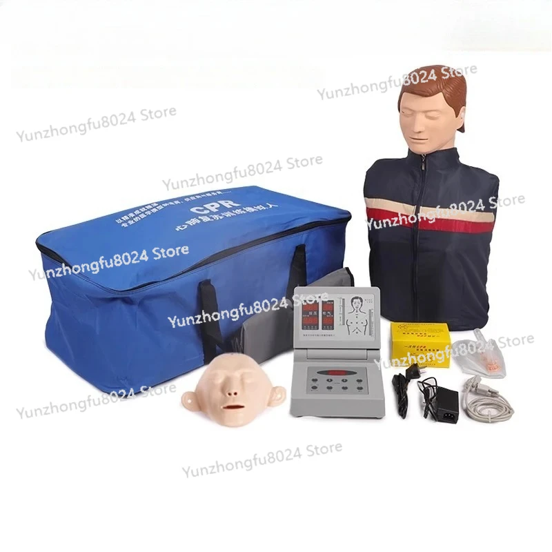 

Half Body Adult CPR Training Manikin First Aid Training Model Teaching Dummy Professional Nursing Training Mannequin