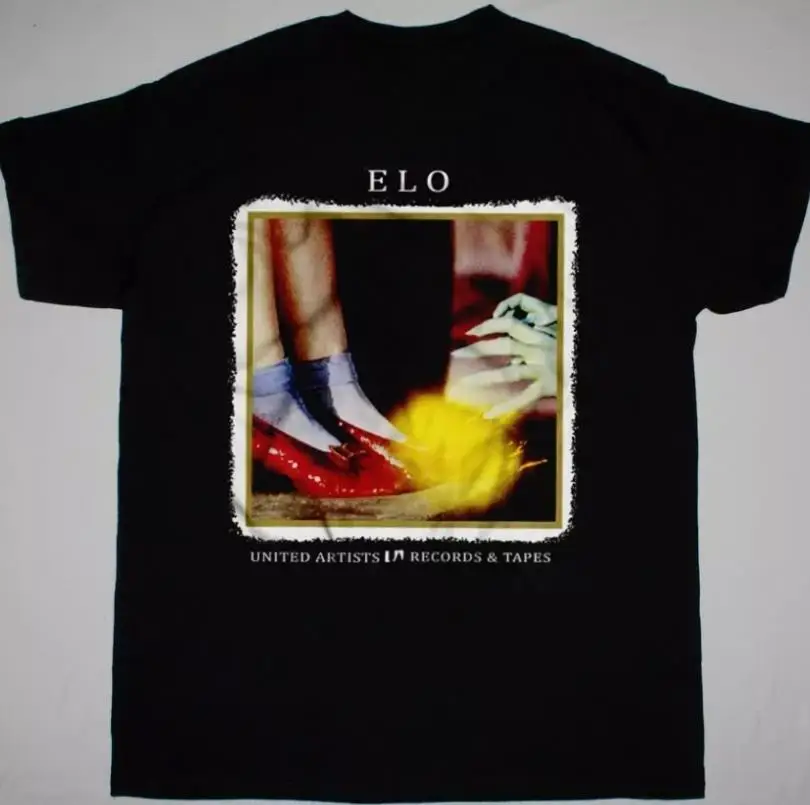 Electric Light Orchestra Tee Shirt Jeff Lynne Black All Size Shirts