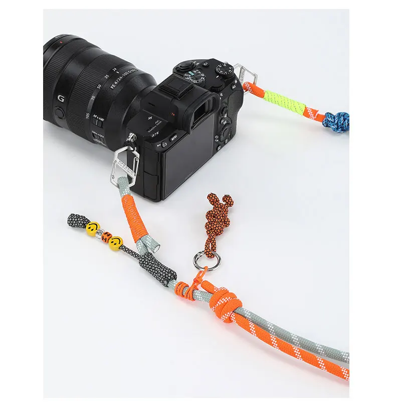 OCE GEAR Multifunctional Adjustable Lanyard Outdoor Rope Strap for Phone Camera Crossbody Bag - DIY Hanging Cord Accessory