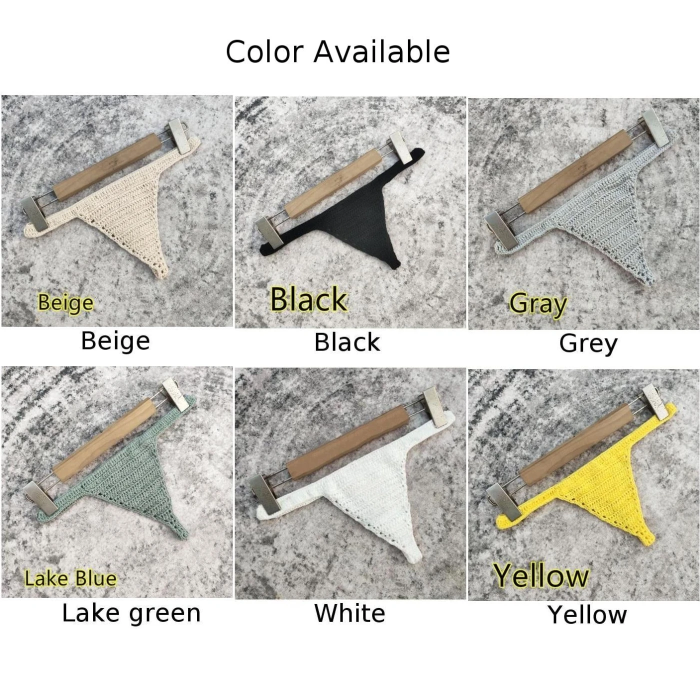 Pantalones de natación para mujer, Bikini de 22,6-34 pulgadas y 58-88cm, cómodos y seguros para el verano, pantalones cortos de ganchillo a mano