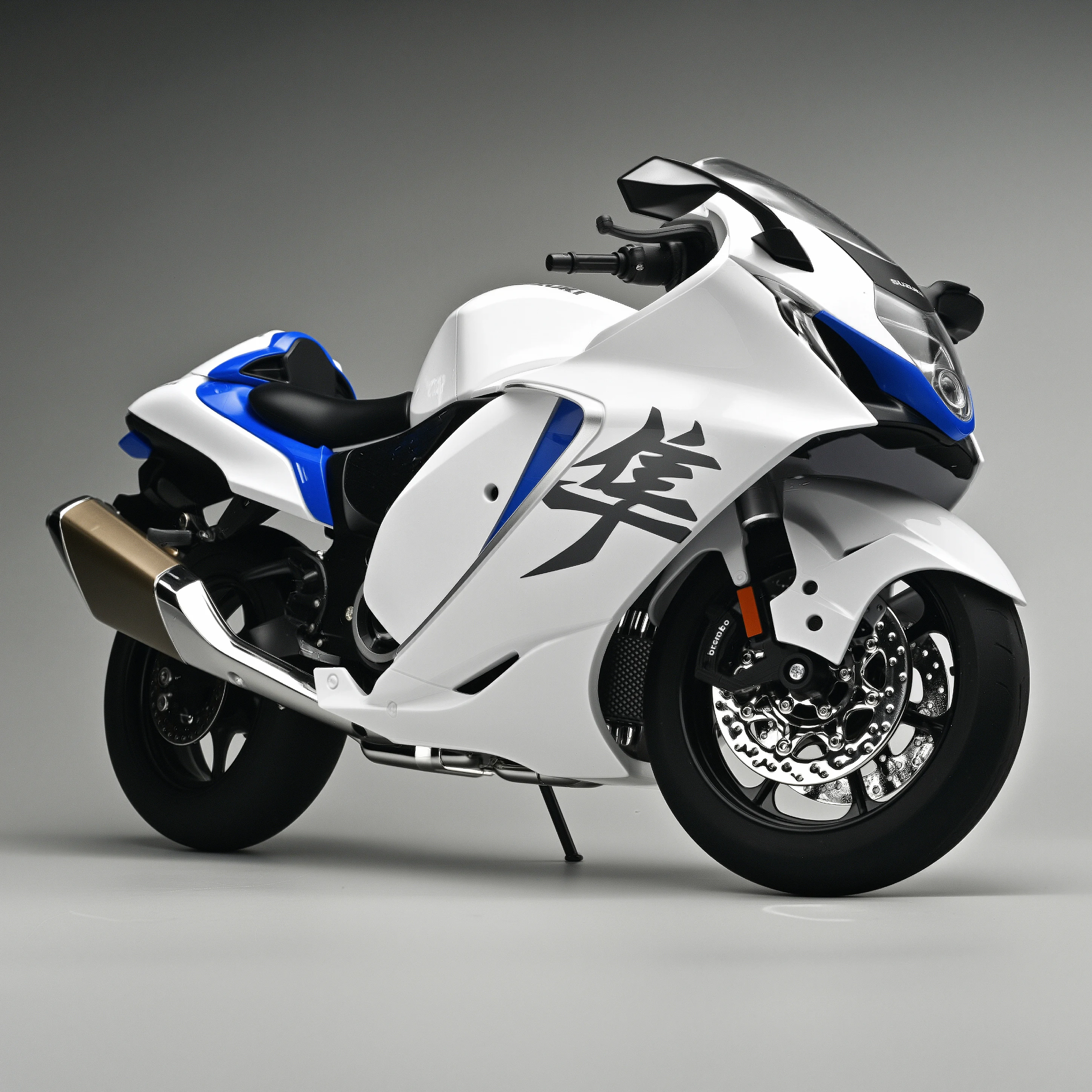 SUZUKI GSX1300R HAYABUSA 1/6スケールモデル 大型模型 Spray 1:6 SUZUKI HAYABUSA GSX-1300R Alloy Diecast Motorcycle Model