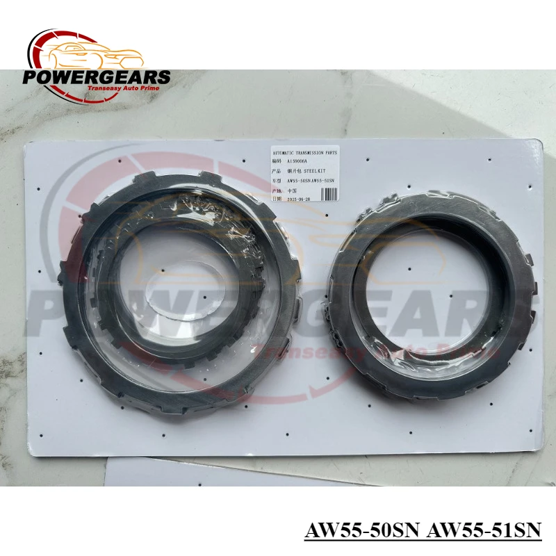

New AW55-50SN AW55-51SN AF33 Steel Sheet Kit Condition Friction Clutch Suit For Volvo Saab Opel Chevrolet AW55 51SN AW55 50SN