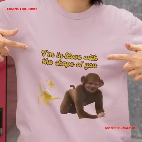 Funny Monkey Banana Sarcastic Meme T Shirt vintage Washed Versatile graphic Breathable Casual Stretched Slightly Soft Stylish