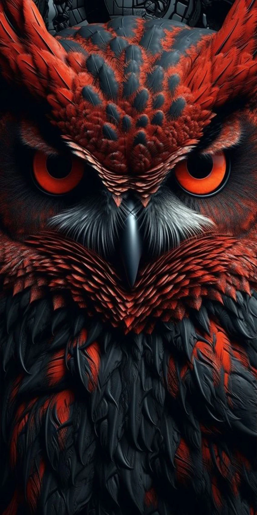 Red Eyes, Sharp Eagle Eyes Pattern Electric Scooter Anti-slip Sticker Sandpaper Skateboard Grip Tape Sheet 60*30cm