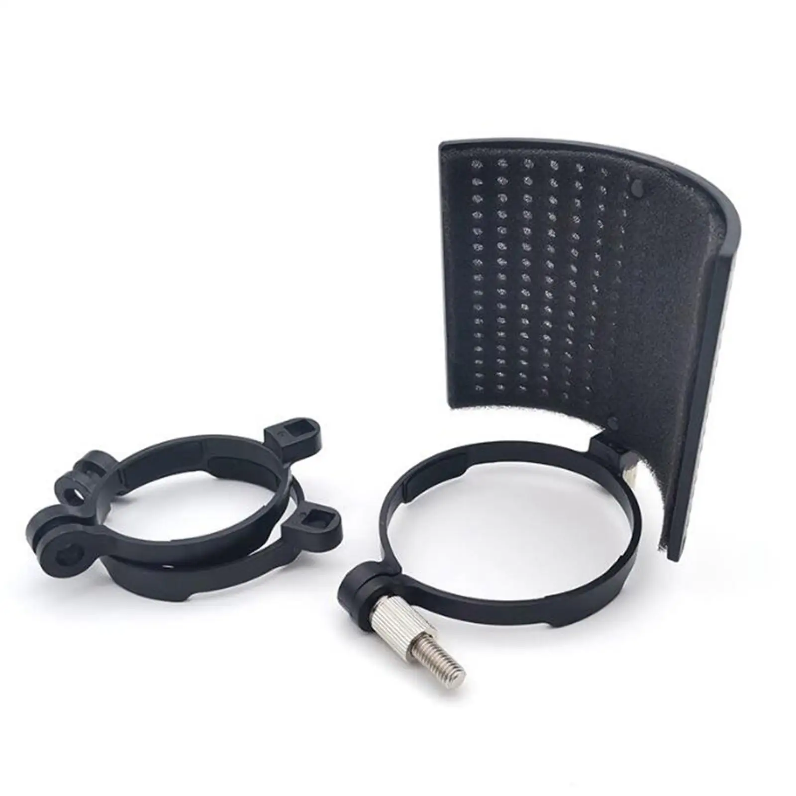 Microphone Shield Isolation Foam Panel with Foldable Design for Portable Soundproof Audio Recording Booth