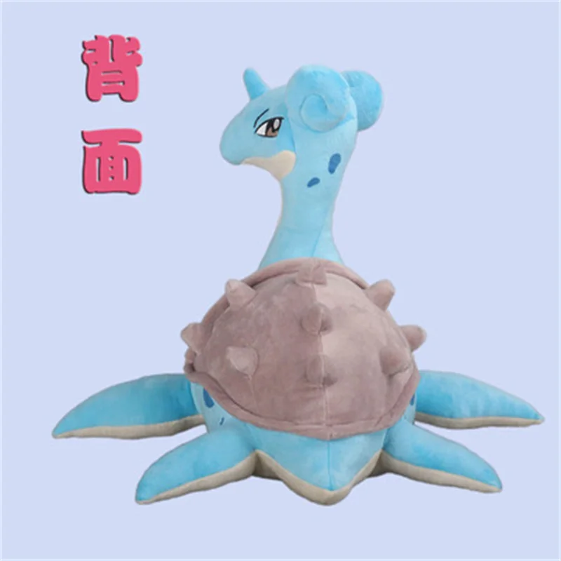 2022 New Japan Cartoon pokemon Characters Large Lapras Plush toy Stuffed Animals doll  Children's Birthday Gifts