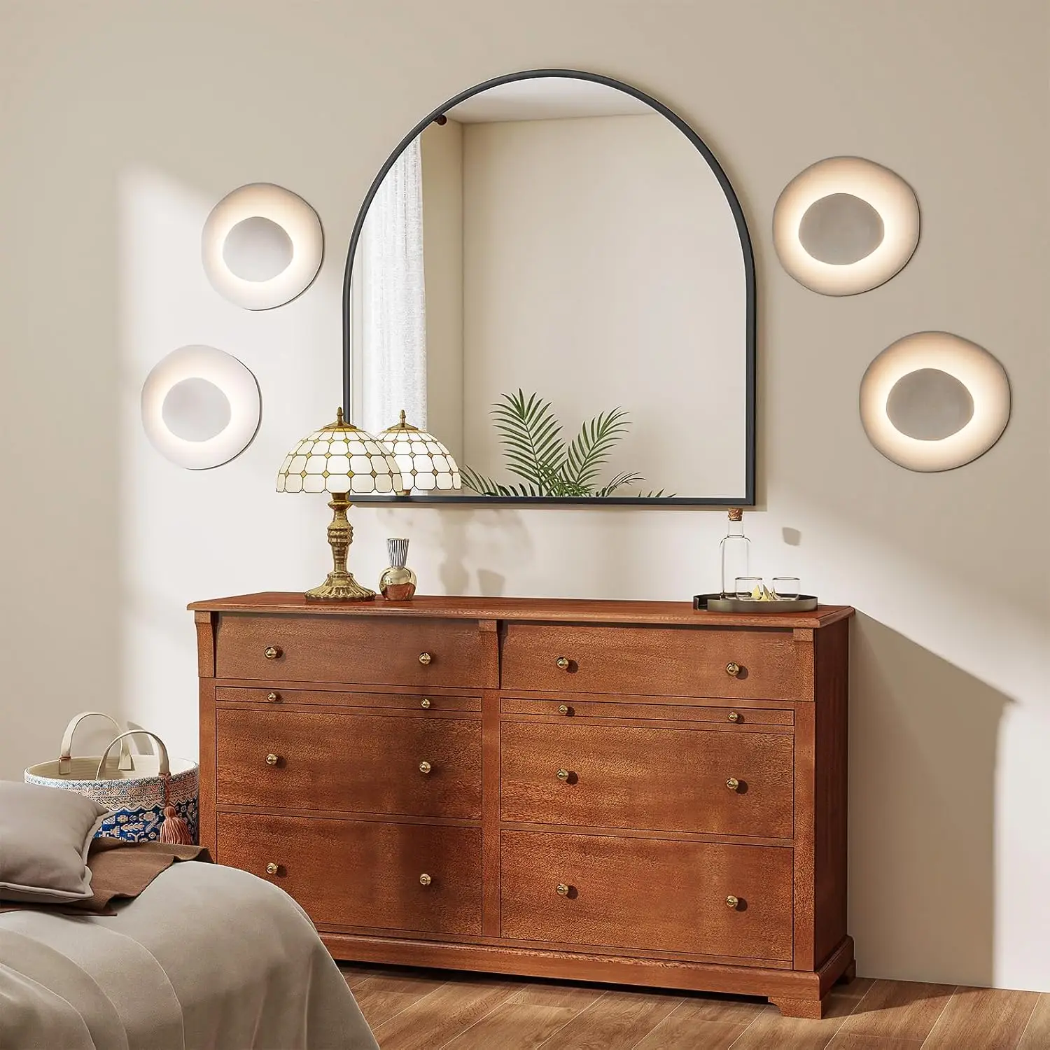 Wide Arched Wall Mi…