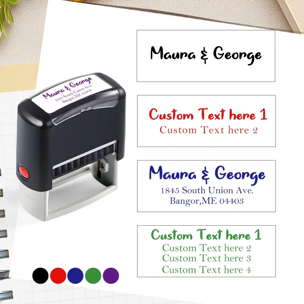 Customized Self-Ink…