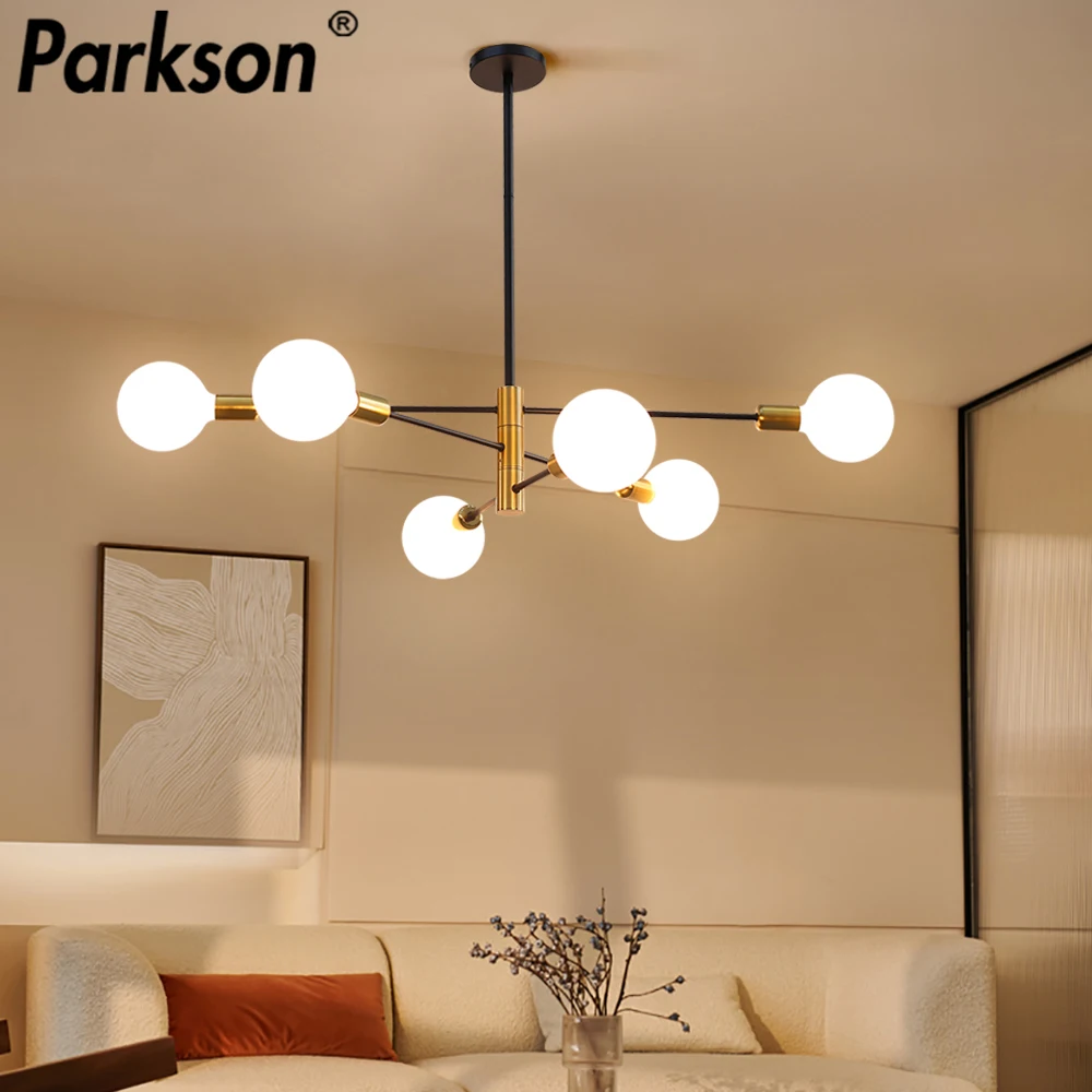 

Modern LED Ceiling Lights Industrial Iron Black Golden Nordic Minimalist Home Decoration Living Room Dining Room Ceiling Lamps