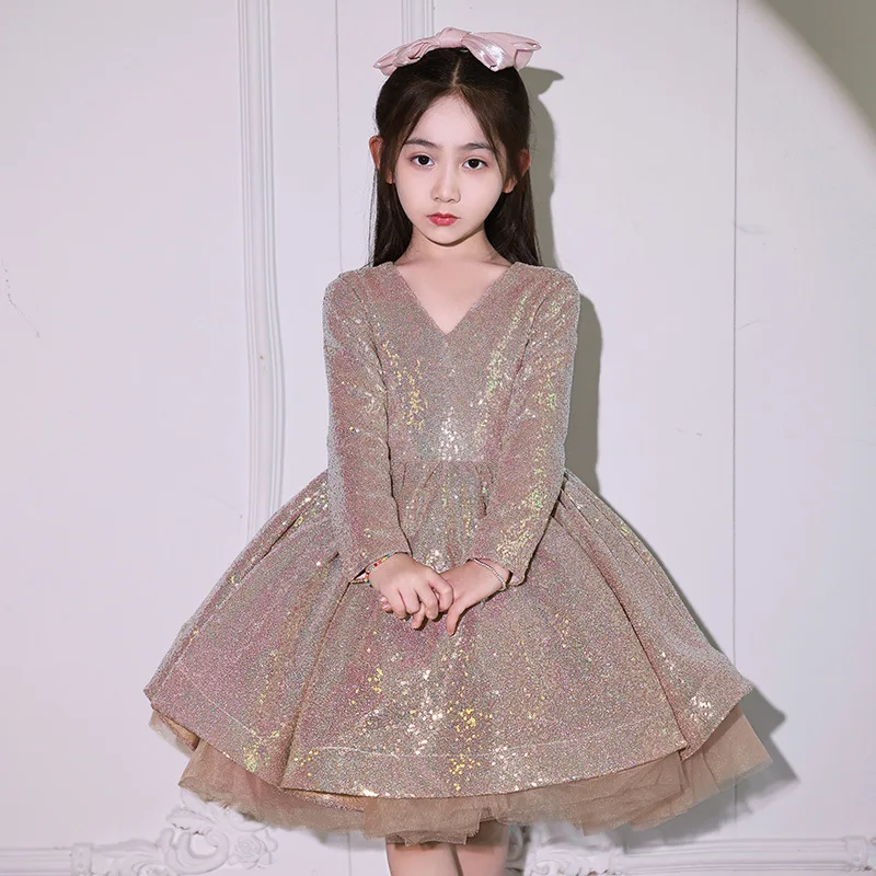 

Высококачественные платья для девочек, детские маленькие цветочные детские свадебные платья для маленьких девочек, свадебные платья для ведущего фортепиано, игра на день рождения