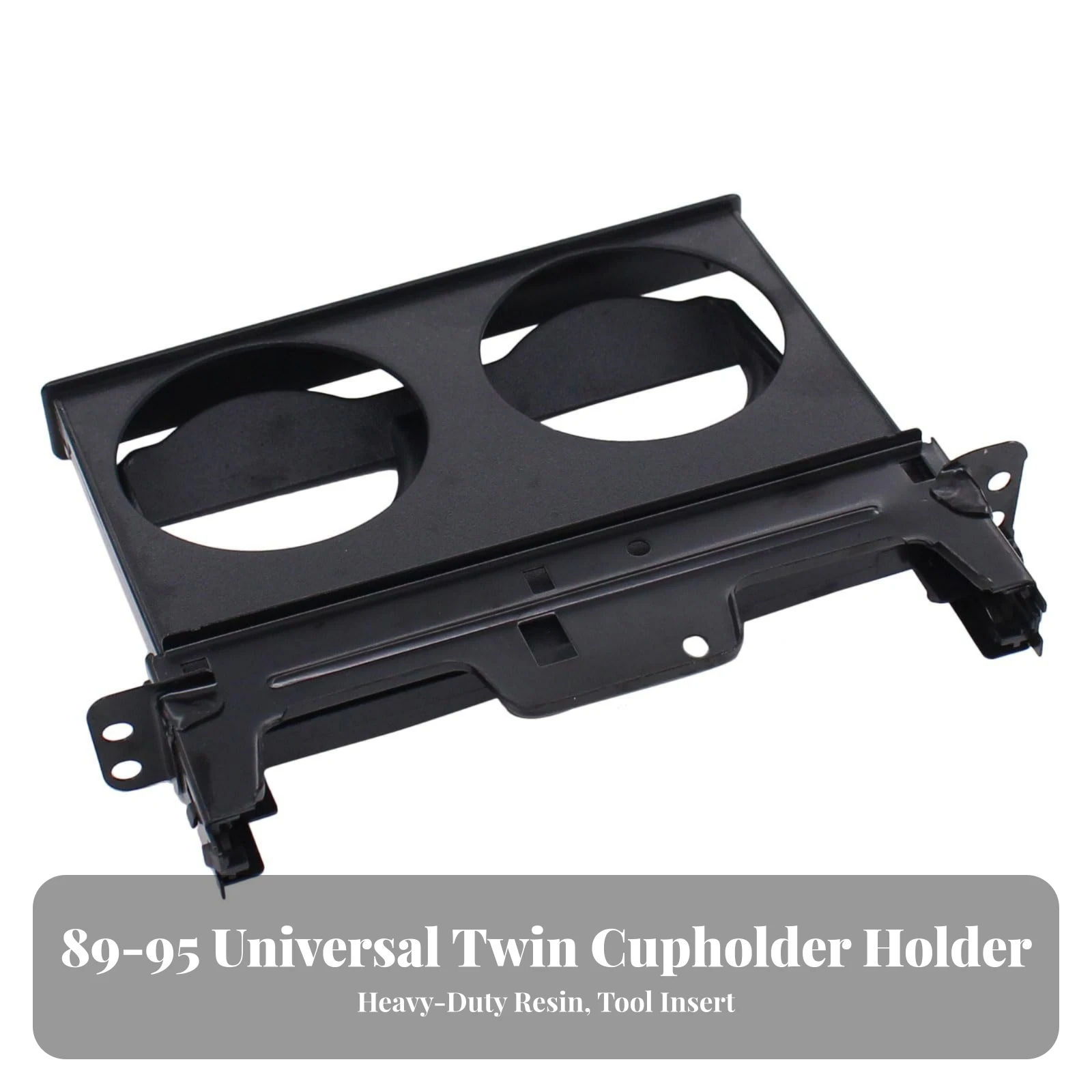 Double Cup Holder Stable Cup Holder Insert Rigid Molded