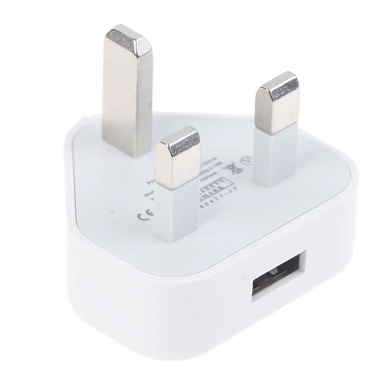 Interface UK Adapter 5V/1ASpeedy Fast 1 Port USB Charger 3 Pin UK Mains Wall Plug Adapter ORIGINAL