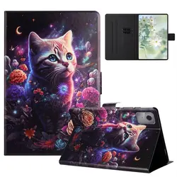 For Xiaomi Redmi Pad SE 11 Case 2023 Cute Cat Kids Tablet Cases PU Leather Stand Magnetic Flip Cover For Redmi Pad 8.7 4G Case