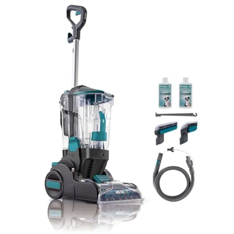 KW4070 RevitaLite Pet Portable Carpet Cleaner with High Cleaning Power 3.2L Clean Tank and 1.4L Dirty Tank 25ft Cord Length and