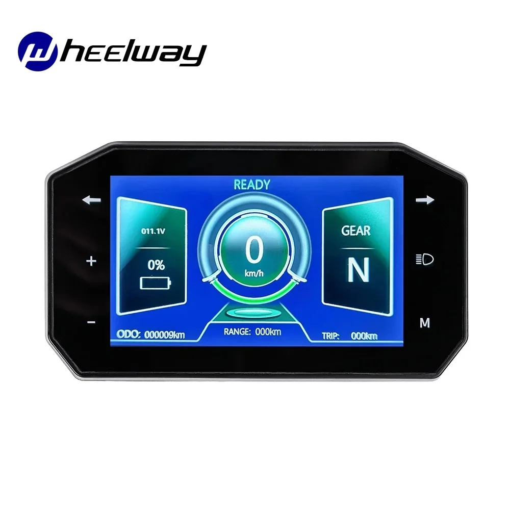 Ebike Navigation Screen LCD Display with Bluetooth Car Play Smart Meter Screen for Electric Bicycle Motorcycle