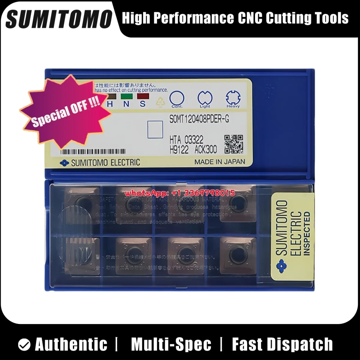 

SUMITOMO оригинальный SOMT SOMT0803 08 SOMT1204 08 PZER-G PDER-G H ACP200 ACP300 ACK200 ACK300 фрезерная пластина 10 шт.