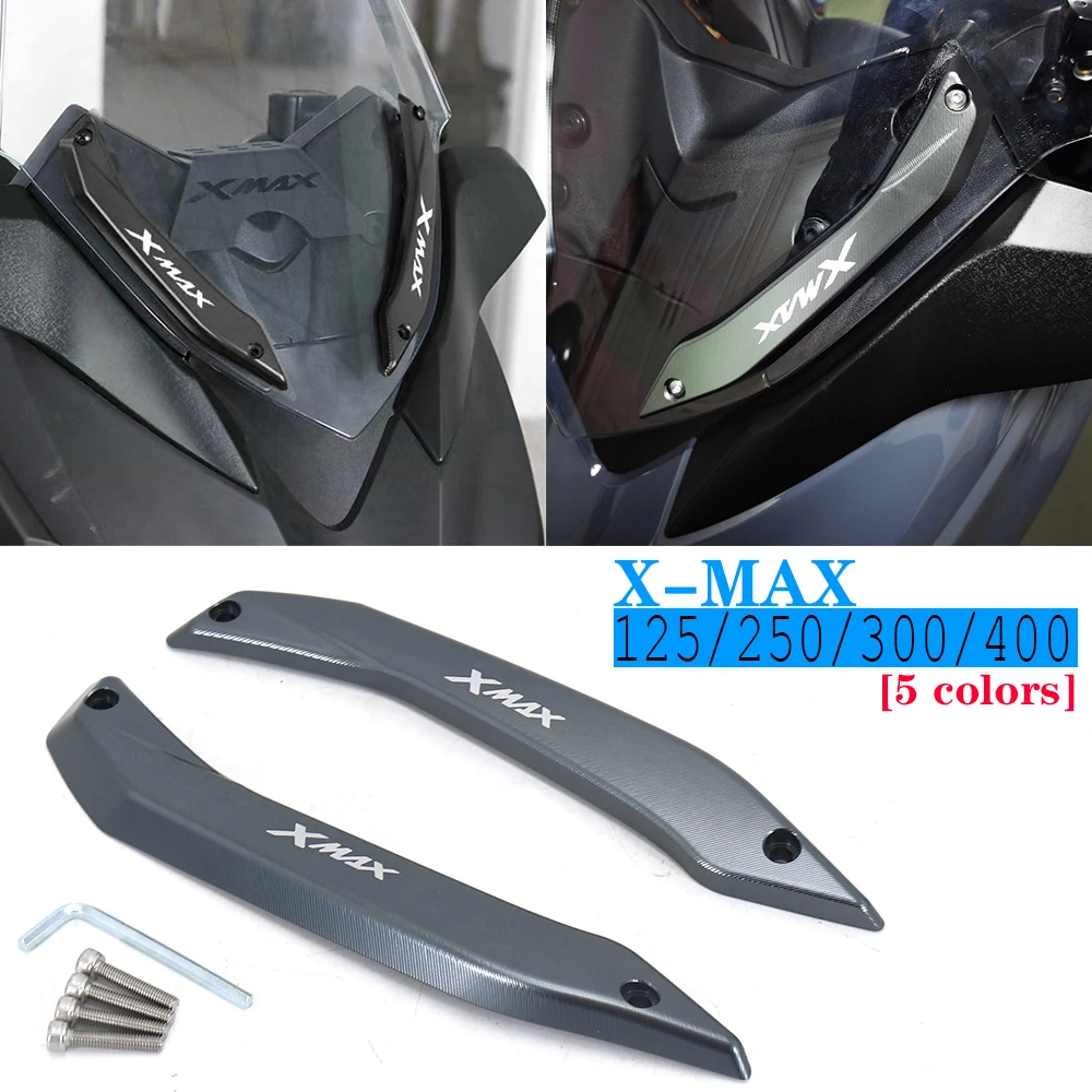 

2017-2021 For YAMAHA XMAX 300 250 Motorcycle Windshield Windscreens Bracket Bars Stent Adapt X-MAX 125 XMAX 400 2018 2019 2020